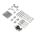 thumbnail image 4 of arctrm 1/12 RC Car Parts Kit Servo Mount Aluminum Alloy Repair Part Replacement Tie Rod silver, 4 of 10