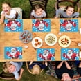 thumbnail image 5 of Durable Santa Claus Christmas Decor Placemats Cute Heat-Resistant Welcome Door Mats Comic Style Washable Door Mat Outdoor Entrance - Deco for Kitchen (17.7"x13"), 5 of 5