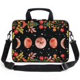 thumbnail image 1 of Amary Funda Para Portátil De 15,4" Y 15,6", Correa De Hombro Ajustable Con Asa, Bolsillo Para Accesorios Para Hombres Y Mujeres (Flores Luna), 1 of 5