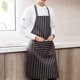 thumbnail image 3 of Delantales de cocina de cocina, delantal suave de chef con babero ajustable con 2 Poc, 3 of 5