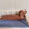 thumbnail image 4 of Cute Hugging Pillow Plush Stuffed Short-legged Dachshund Stuffed Cushion Collection For Home Office, 4 of 7