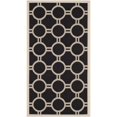 thumbnail image 1 of Safavieh Courtyard Black Indoor Outdoor Rug - Runner 2'3" x 6'7", 1 of 2