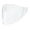 Clear, variant on GP Visor for KYT Open-Face Helmet Shield Tinted Lens Accessories Moto