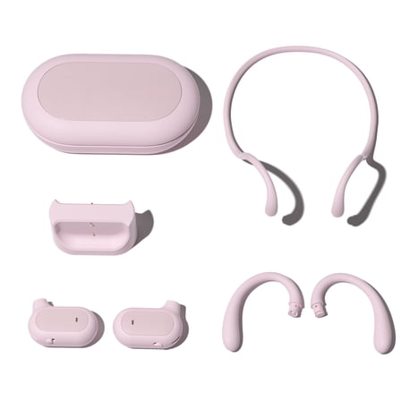 Zummy Wireless Earbuds with Interchangeable Neckband and Earhook