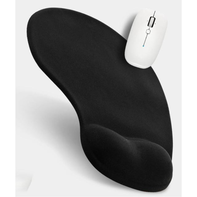 Silicone Slow Rebound Memory Wrist Rest Mouse Pad with Wrist Support for Computer Laptop Gel Comfort Hand Pillow Pad