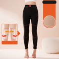 thumbnail image 5 of SGMVNU Lined Leggings Women - High Waisted Winter Yoga Pants Tummy Controls Soft Thermal Warm for Hiking Workout(Black, XL), 5 of 6