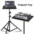 thumbnail image 3 of 2X Projector Tray Stand Lift Telescopic Rod Live Broadcast Tripod Camera Projector Holder, 3 of 7