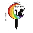 thumbnail image 3 of Pet Metal Sympathy Plaque Equity Dog Cemetery Decoration Tomb, 3 of 7