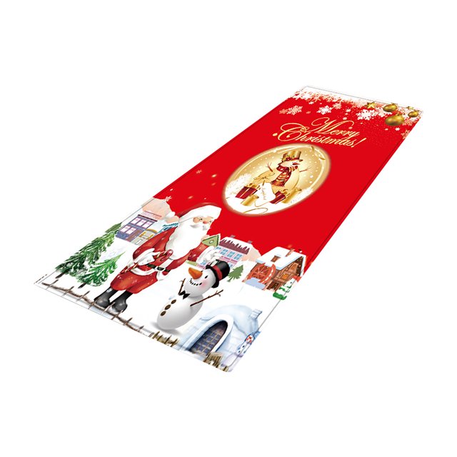 Alfombra navideña para cocina Fiudx 40 x 120 cm