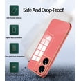 thumbnail image 5 of Compatible with Realme C55 Case for Women Men, Ultra Thin Realme C55 Phone Case Silicone Cute Shockproof Plating Electroplate Soft Cases Cover (Camellia Red), 5 of 13