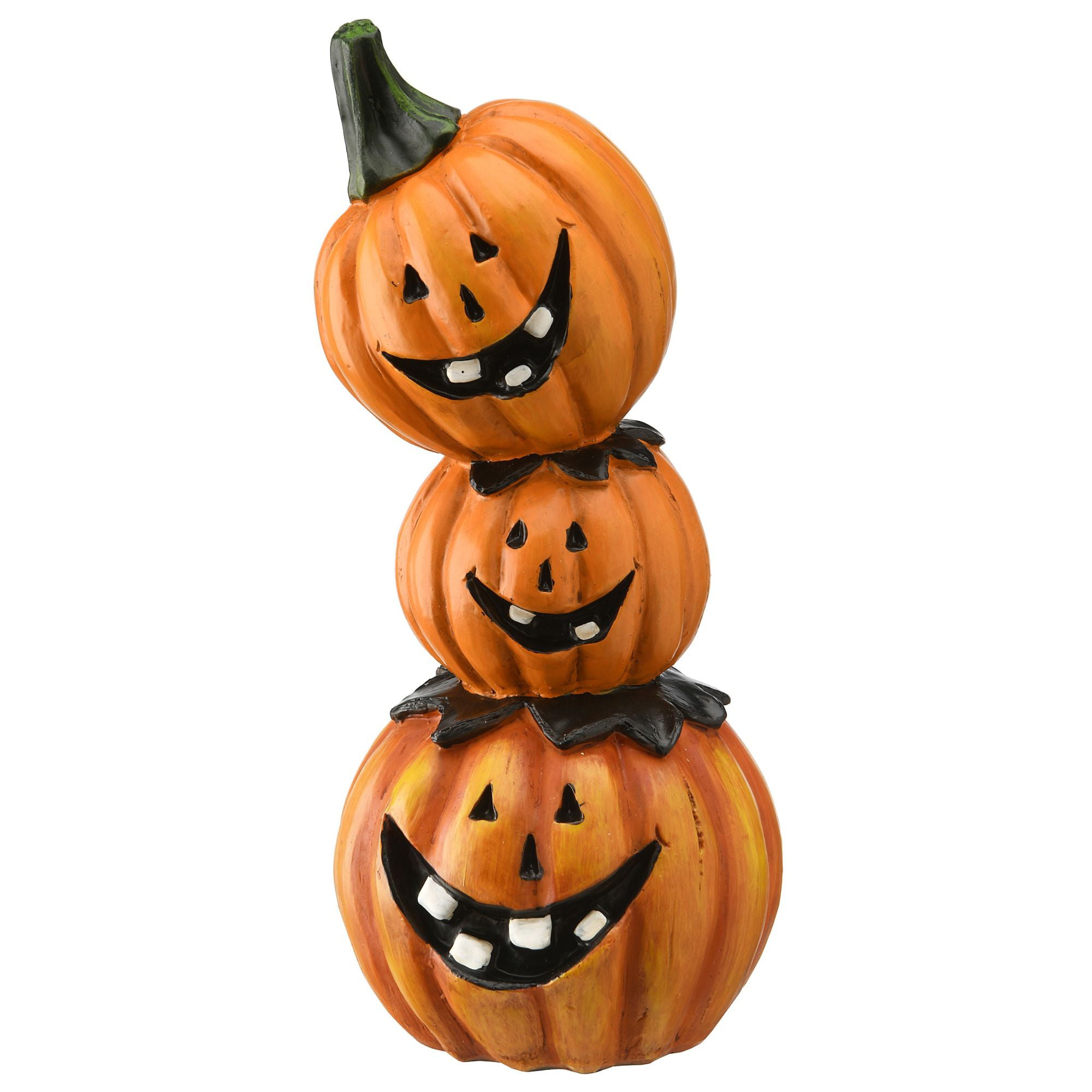 Pumpkin Express Train for Halloween Decorations Fall Home Decor Table Top Figurines 