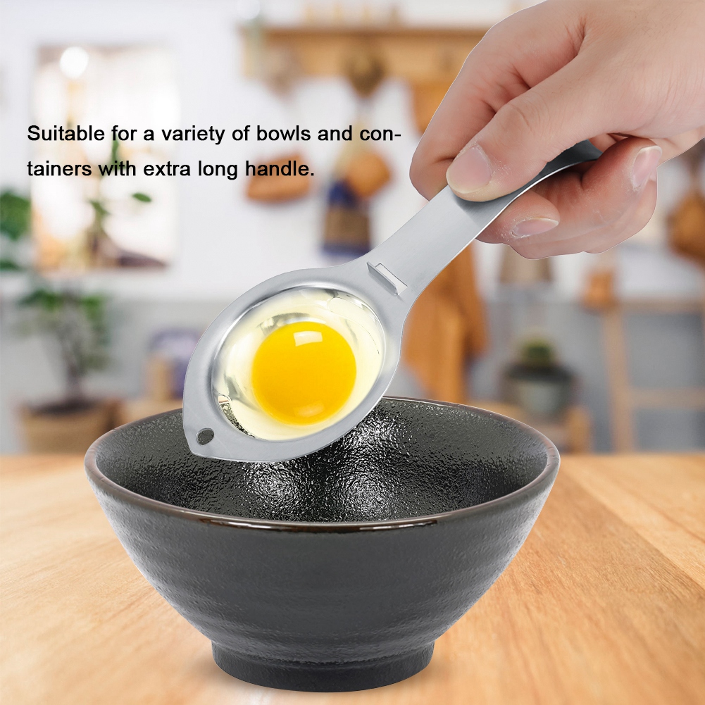 LYUMO Egg White Yolk Strainer,Stainless Steel Egg White Yolk Separator