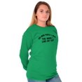thumbnail image 4 of The More I Like My Cat Introvert Joke Long Sleeve TShirt Men Women Brisco Brands X, 4 of 6