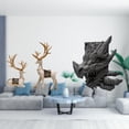 thumbnail image 2 of Estatuas De Ciervos Sentados Y De Pie, Sujetalibros De Dragón, Adornos Decorativos Para El Hogar, Figuras, Soporte Para Libros Para Sala De Estar, Oficina, Estantería, Armario., 2 of 8