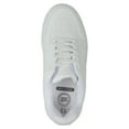 thumbnail image 2 of Wonder Nation Little Girl & Big Girl Casual Platform Low-Top Court Sneaker, Sizes 13-6, 2 of 5