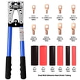thumbnail image 2 of Kit de herramientas para prensar terminales de cables de batería Sanuke con cortador, 60 piezas, 2 of 7