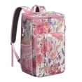 thumbnail image 1 of Sunflower and Daisy Print Insulated Cooler Backpack, Leakproof Waterproof Lunch Backpack for Summer BBQs, Camping, 1 of 6