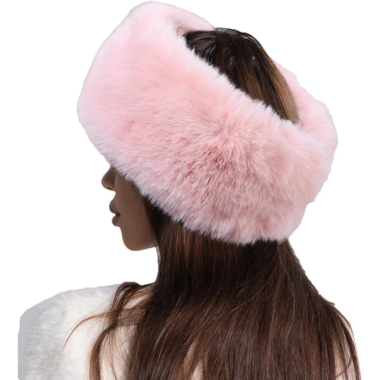 FUR EAR WARMER HEADBAND Margot Faux Fur Headband Cute Ladies Winter Hats GIGI PIP main image 3