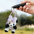 thumbnail image 4 of Plush Panda Keychain and Pendant - Stuffed Panda Doll Keyring for Handbag, Purse, Backpack, Car Keys, Lovely Gift, 4 of 7