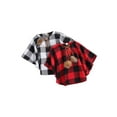 thumbnail image 6 of Okbabeha Baby Girl Plaid Outwear Cloak Clothes Children Windproof Christmas Pullover, 6 of 6