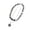Gray, variant on French Styles Double Strands Irregular Heart Shaped Necklace Adjustable Length Clavicle Chain Fashion Jewelry