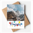 thumbnail image 1 of Fog Forestry Science Nature Scenery Wedding Cards Congratulations Greeting Envelopes, 1 of 3