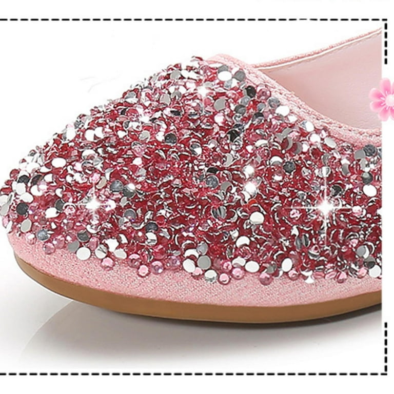 pink sequin dress shoes Pink Glitter Shoes