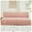 Pink, variant on Armless Sofa Bed Cover, Non Slip Artistic Printed Stretch Futon Slipcover Protector,Non Slip Futon Slipcover for 2 Seater/3 Seater