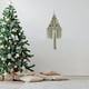 thumbnail image 3 of Adornos navideños, adornos navideños, regalos navideños, tapiz de árbol de Navidad tejido a mano bohemio, tapiz con borlas para sala de estar infantil, dormitorio, tapiz de punto, 3 of 5