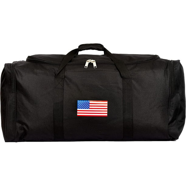 Gothamite 36inch Duffle Bag USA Flag, American Flag, Patriotic, Foldable Storage Bag, Military