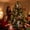 C, variant on Clearance Under $1.49 Simulation Plush Squirrel Pendant with Christmas Hat for Tree and Bag Decor