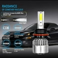 thumbnail image 3 of 9007/HB5 LED Headlight Bulbs All-in-one Blue LED Headlights Conversion Kits High Low Beam 8000K Super Bright Blue, 400% Brightness, Plug-N-Play, IP68 Waterproof,2Pack, Headlight Bulbs, 3 of 5