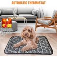 thumbnail image 4 of Esterilla térmica para perros y gatos, almohadilla térmica para perros y gatos, manta térmica para perros y gatos, almohadilla térmica impermeable para mascotas para gatos y perros, 45 x 45, 4 of 5