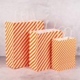 thumbnail image 3 of Printed Gift Bags with Handles - Recyclable Party Favor Bags for Birthday, Wedding, Treats - 3 Sizes, 6 Colors, 3 of 5