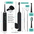 thumbnail image 2 of 1 Uds. Limpiador de dientes ultrasónico, limpiador de dientes eléctrico portátil para el hogar, eliminación de manchas y manchas de dientes, instrumento de embellecimiento Dental, cuidado bucal Personal Rojo Verde, 2 of 5