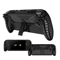 Case for ROG Xbox Ally X(2025), Game Console Case,Anti-Drop, Anti-Scratch,Shockproof,Silicone Protective Cover for ROG Xbox Ally Handheld Video Game Console(Black)