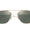 Chrome, variant on American Optics 52MM Polarized Sunglasses - 10706 - Gold