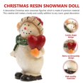 thumbnail image 3 of 1 Pc Snowman Decorations Xmas Desktop Ornament Tabletop Decors for Parties, 3 of 3