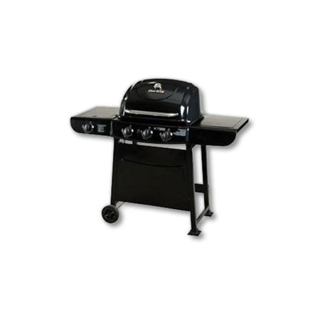 CharBroil F657 Char Broil 3 Burner Propane Gas Grill with Side Burner