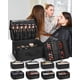 thumbnail image 3 of Estuche de maquillaje Relavel extra grande con 8 bolsas transparentes y correa, 3 of 7