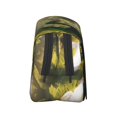 thumbnail image 3 of Sikiie Deep Forest Stone Green Dragon Print Flip Double-layer Pencil Case, All-purpose Stationery Bag for Study and Office, Zipper Design, Unisex, 3 of 7