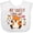 AA-White, variant on Inktastic My Uncle Loves Me Cute Baby Fox Boys or Girls Baby Bib