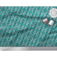 thumbnail image 3 of Soimoi Rayon Crepe Fabric Geometric & Paisley Block Print Fabric by The Yard 46 Inch Wide, 3 of 3