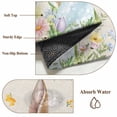 thumbnail image 6 of 5'x7' Area Rugs, Easter Indoor Outdoor Area Rug for Living Room Bedroom, Vintage Spring Bunny Eggs Farmhouse Floral Leaves Washable Bathroom Rugs Kitchen Floor Carpet Mats Home Decor Aesthetic, 6 of 8
