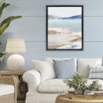 thumbnail image 2 of Stupell Industries Peaceful Cerulean Vista Black Framed Floater Canvas Wall Art design by Ian C., 31 x 25, 2 of 9