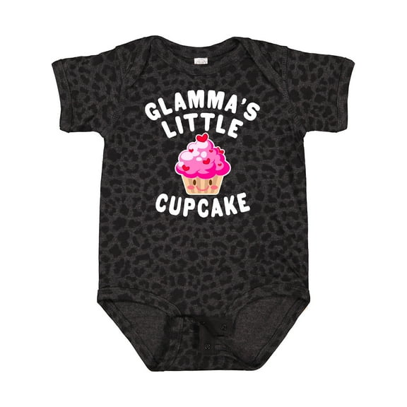 Inktastic Glammas Little Cupcake Girls Baby Bodysuit