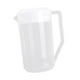 thumbnail image 5 of Jarra de agua con tapa de verano jarra transparente jarra fácil jarra de refrigerador limpio fría hervidor de agua caliente, para jugo de 2500 ml, 5 of 8