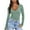 Green, variant on yillto Women V Neck Tight Shirts Long Sleeve Slim Basic Tshirts Tops Solid Color Going out Tee for Womens