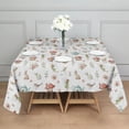 thumbnail image 3 of White Forest Fairy Pattern Square Tablecloth,Waterproof Square Table Cover,Wipeable Spillproof Washable Table Cover for Home Kitchen Party Decor 52"x52"(132x132cm), 3 of 6