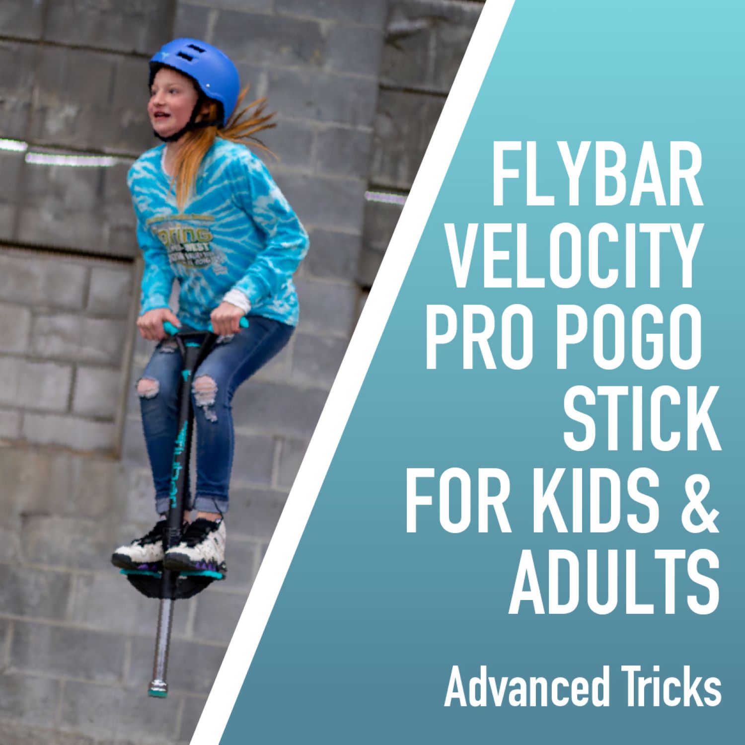 Flybar Velocity Pogo Stick for Kids Ages 9+, 160 lbs